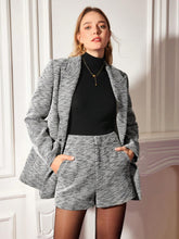 MOTF PREMIUM TWEED VISCOSE-BLEND SHORTS